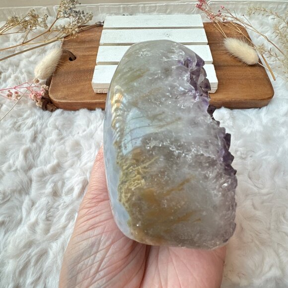 Gorgeous Amethyst Flame | Amethyst Crystal Cluster - Picture 7 of 9